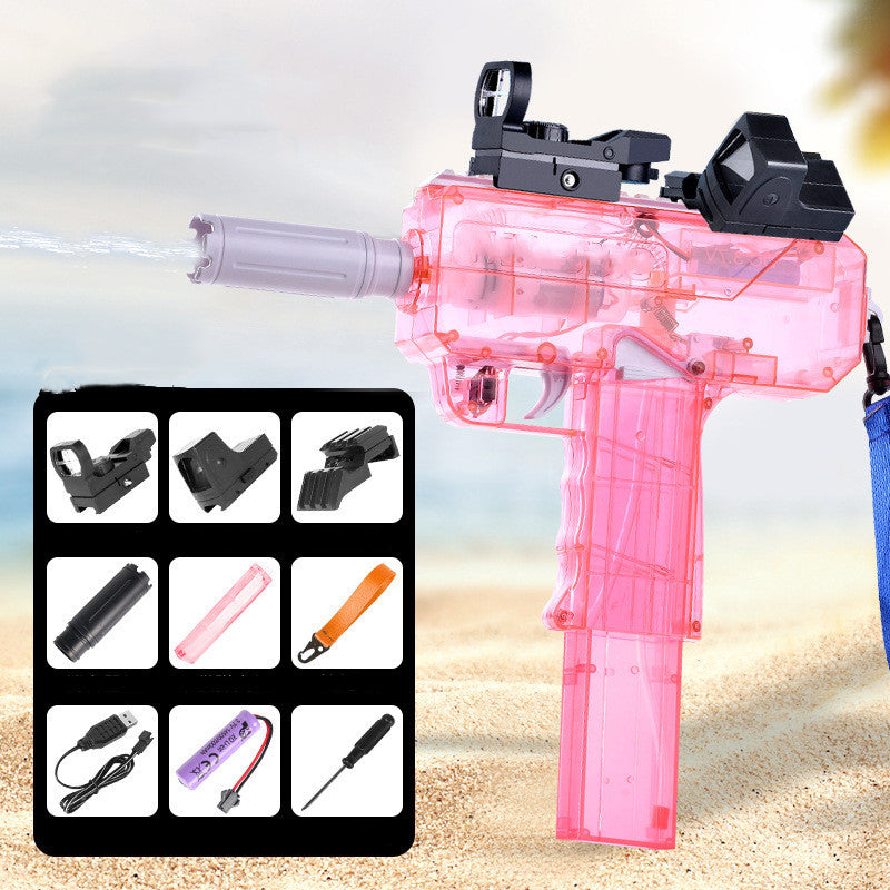 Electric Burst Water Gun Toy Fully Automatic Range Long Spray Outdoor Toy Water Gun - LJ Enterprise